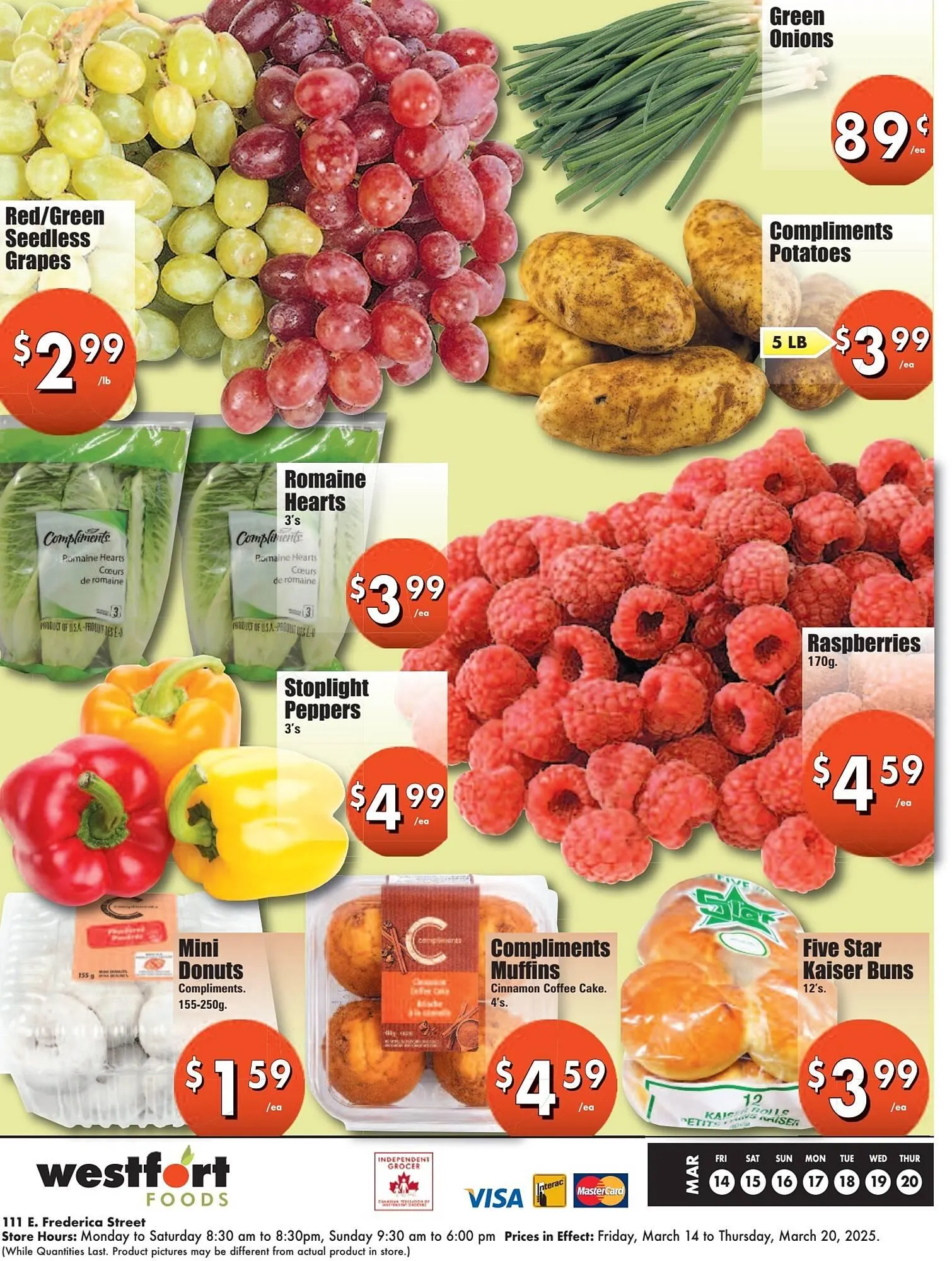 Westfort Foods flyer from March 14 to March 20 2025 - flyer page 4