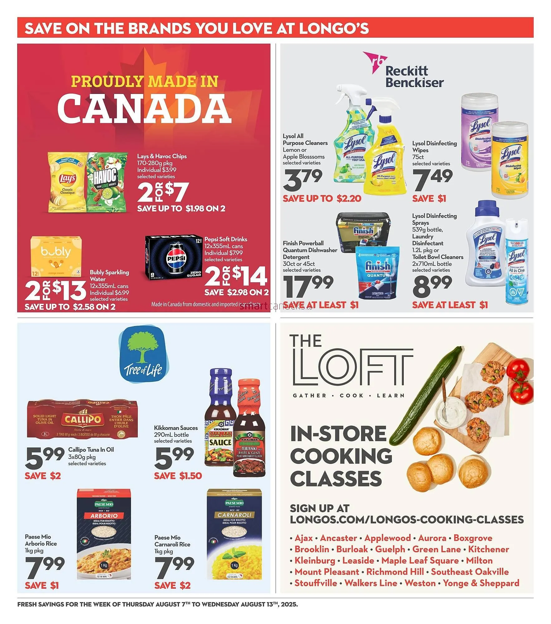 Longo's flyer from August 7 to August 13 2025 - flyer page 18