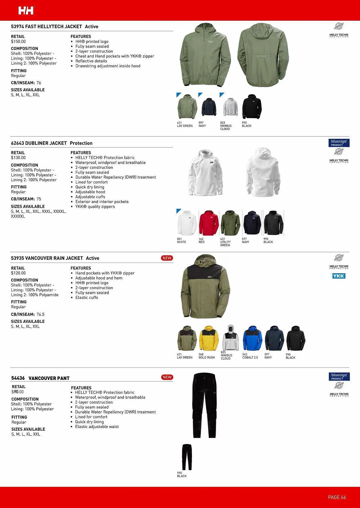 Helly Hansen flyer from July 20 to December 31 2024 - flyer page 47