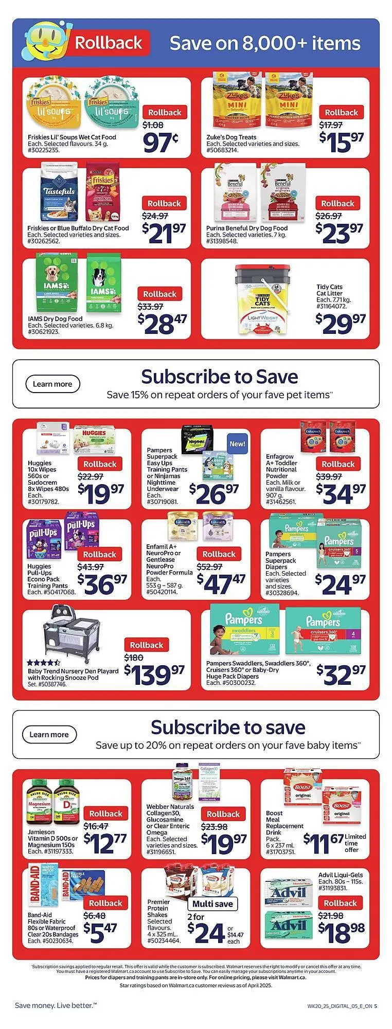 Walmart flyer from June 13 to July 4 2025 - flyer page 7