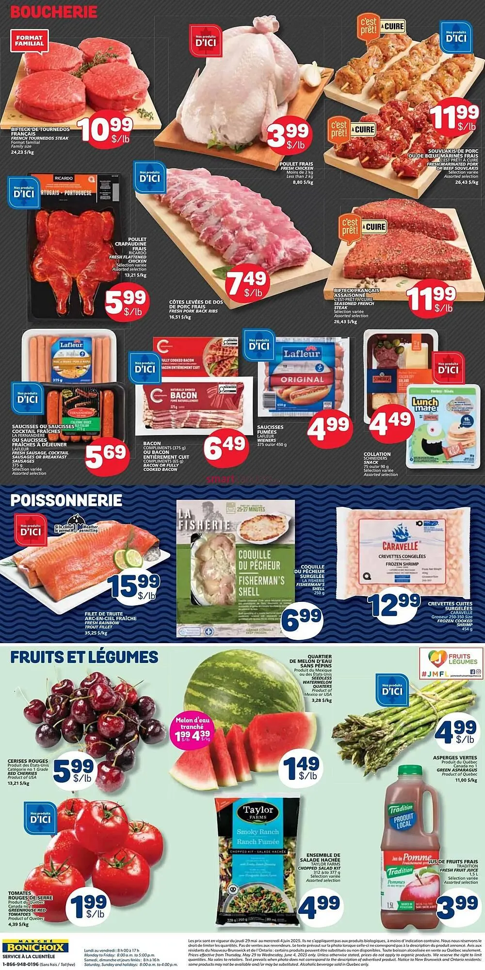 Marché Bonichoix flyer from May 29 to June 4 2025 - flyer page 2