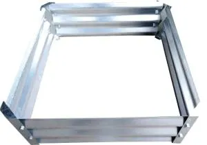 34L x 34W x 11-3/4H in. Galvanized-Steel Garden Bed