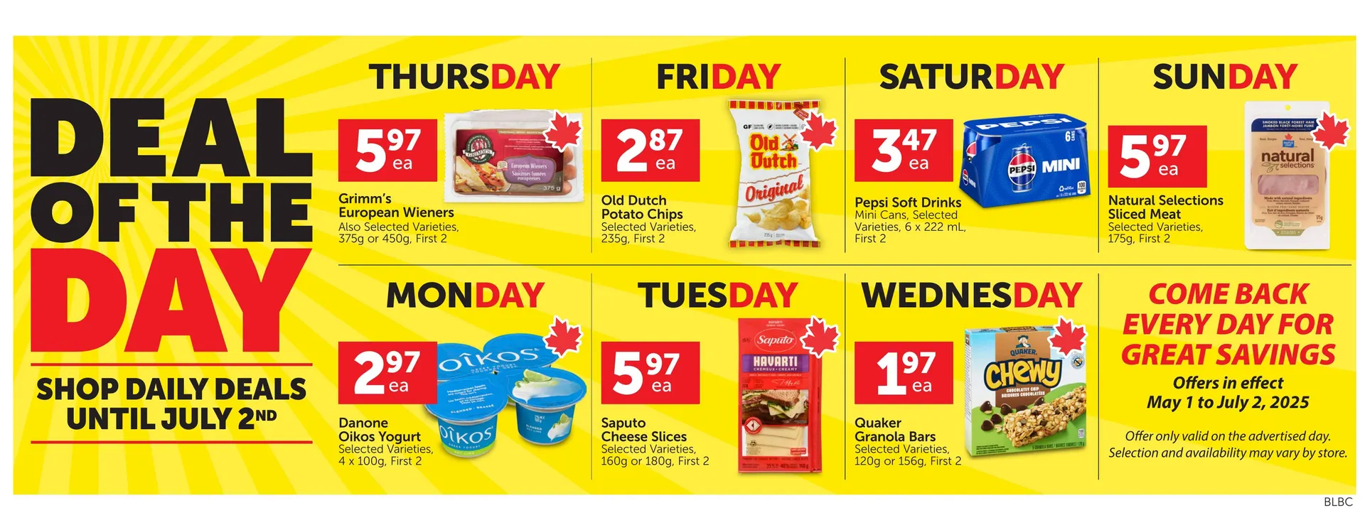 Buy-Low Foods flyer from May 8 to May 15 2025 - flyer page 2