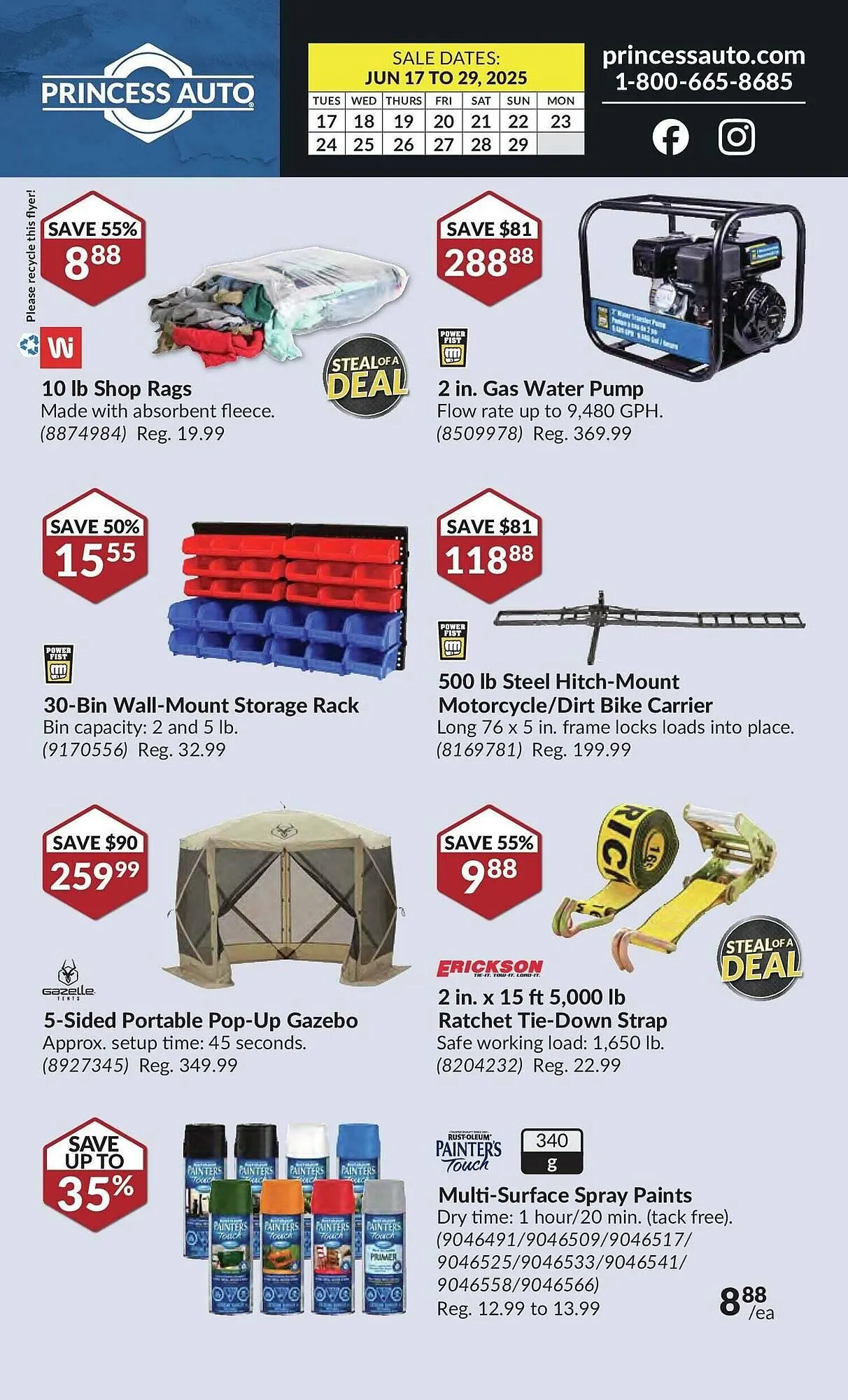 Princess Auto flyer from June 16 to June 23 2025 - flyer page 2