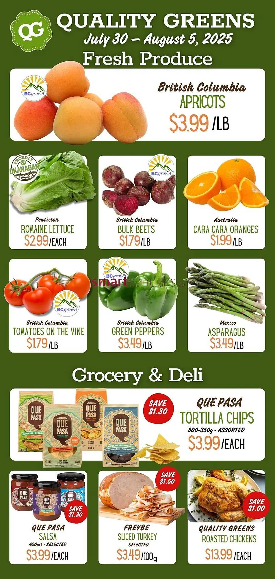 Quality Greens flyer - 1