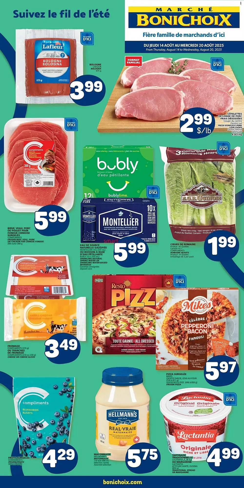 Marché Bonichoix flyer - 1