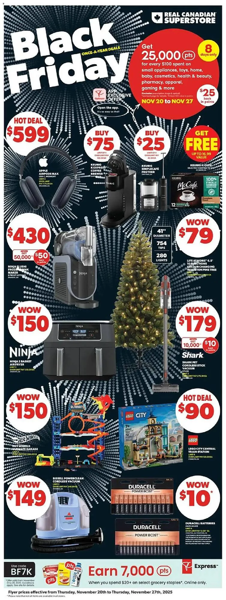Real Canadian Superstore flyer from November 20 to November 26 2025 - flyer page 1