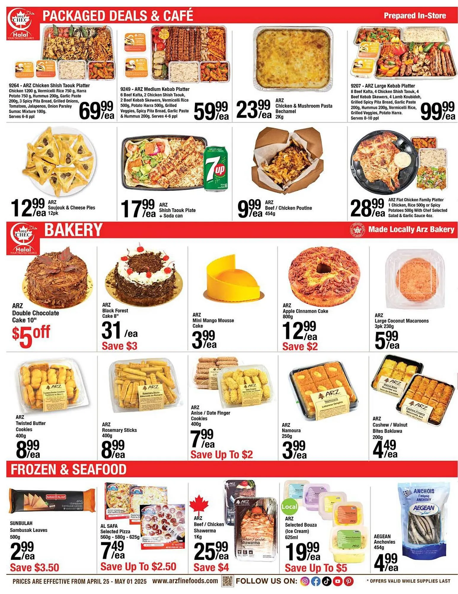 Arz Fine Foods flyer from April 25 to May 1 2025 - flyer page 2