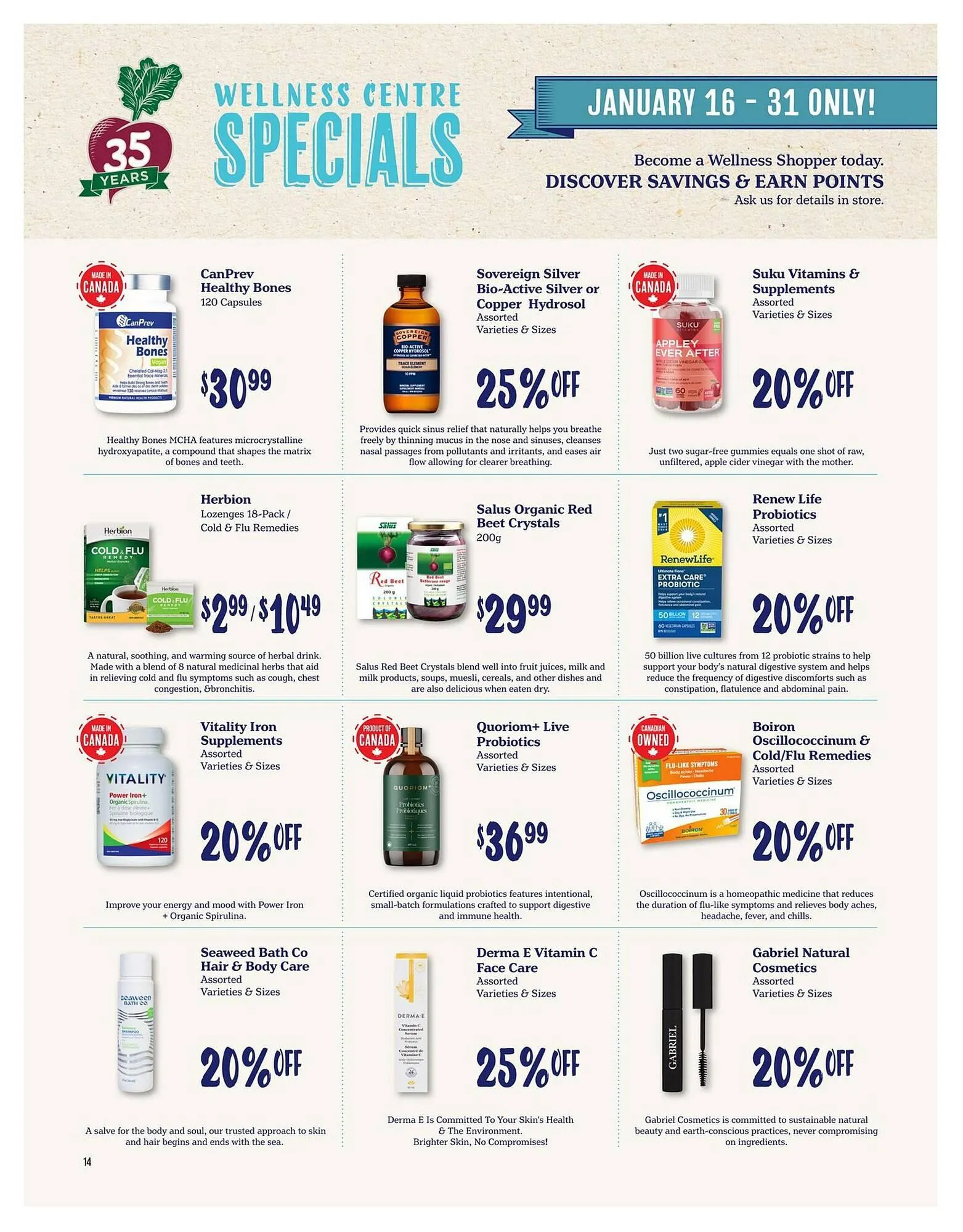 Choices Market flyer from January 1 to January 31 2026 - flyer page 14