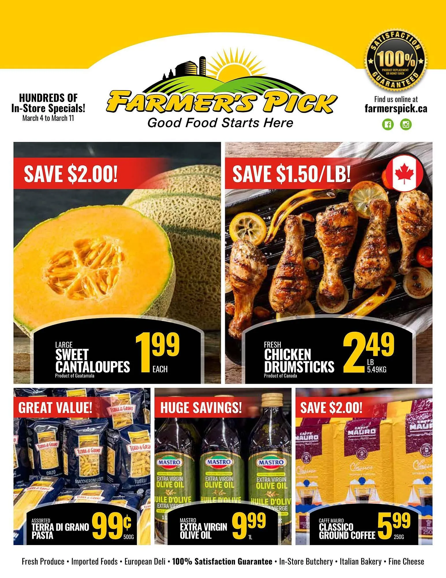 Farmer's Pick flyer from March 5 to March 11 2026 - flyer page 1