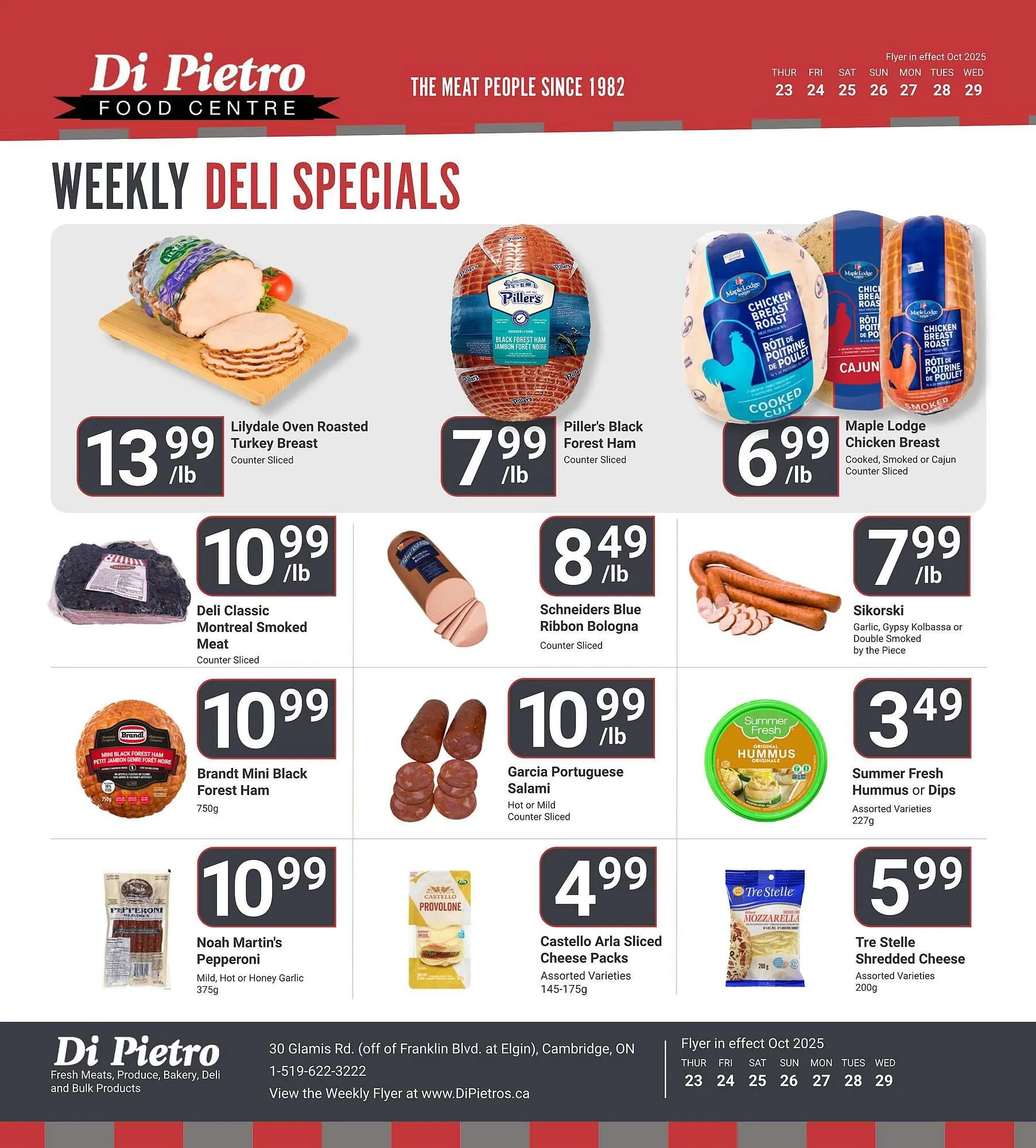 Di Pietro flyer from October 23 to November 5 2025 - flyer page 9
