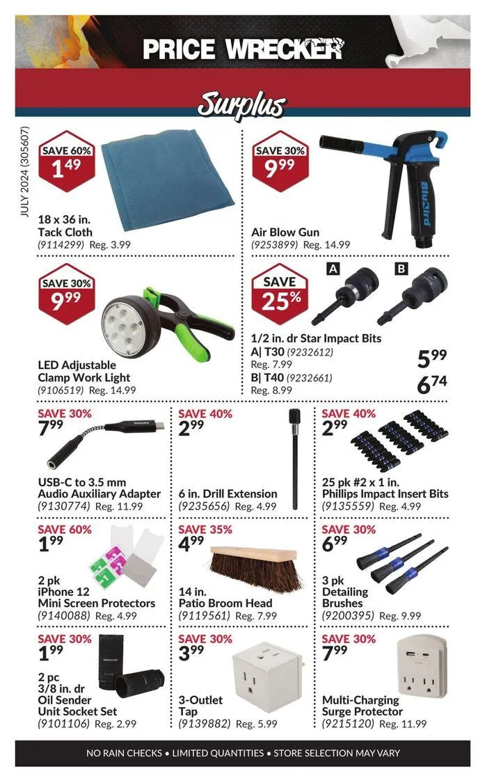 Price Wrecker from July 1 to July 31 2024 - flyer page 9