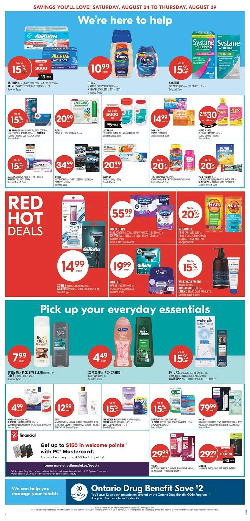 Shoppers Drug Mart flyer from August 22 to September 12 2024 - flyer page 9