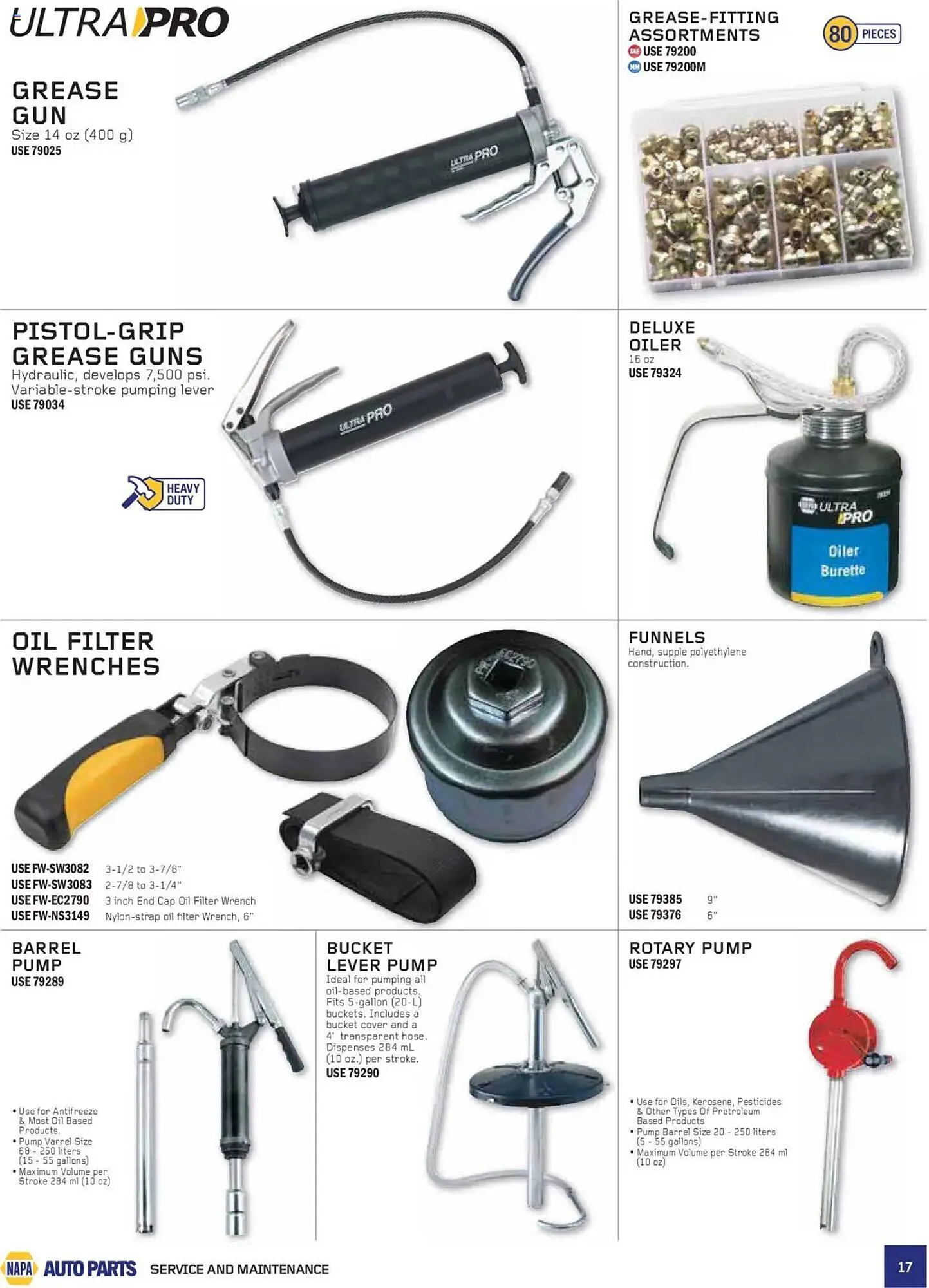 NAPA Auto Parts flyer from July 1 to August 30 2025 - flyer page 17