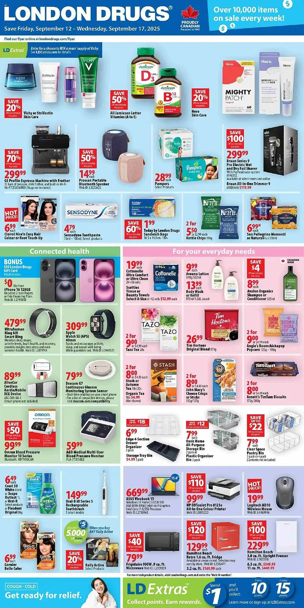 London Drugs flyer from September 12 to September 18 2025 - flyer page 1