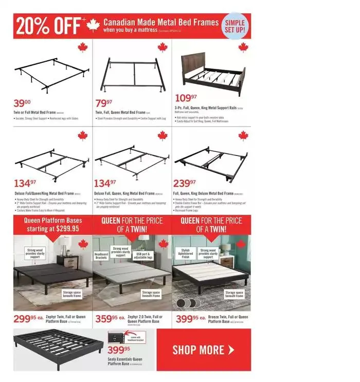 Brick Mattress Store from October 1 to October 10 2024 - flyer page 14