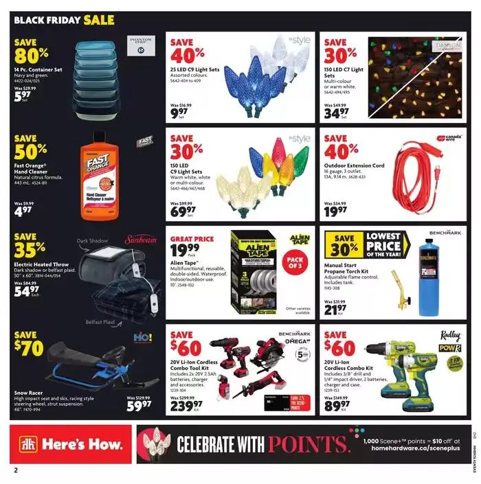 Exclusive bargains from November 28 to December 4 2024 - flyer page 10