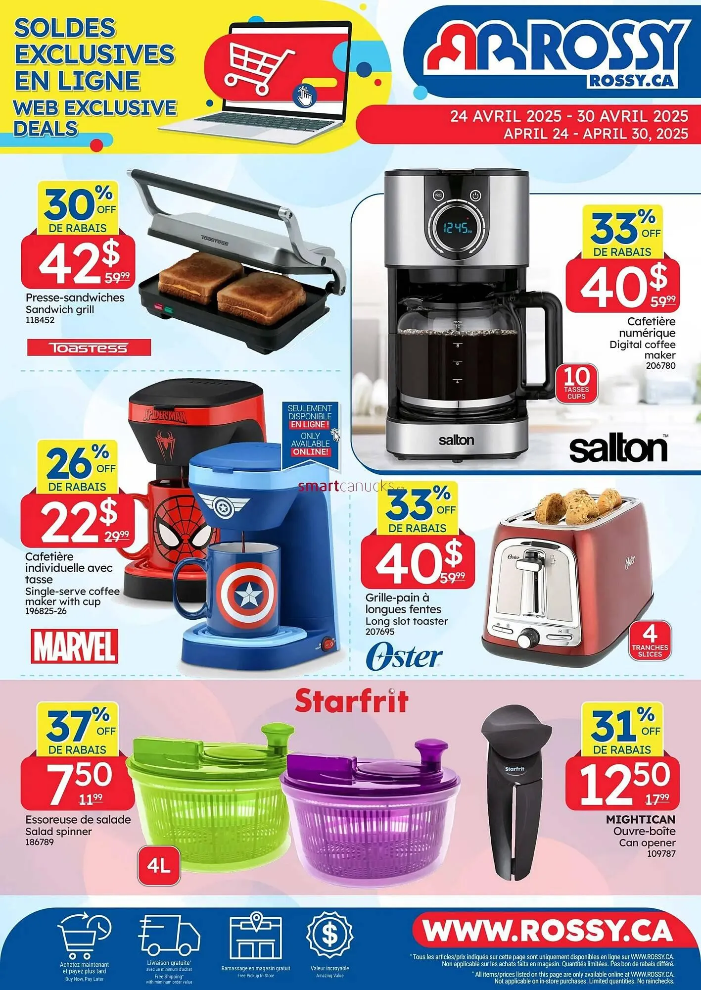 Rossy flyer from April 24 to April 30 2025 - flyer page 9