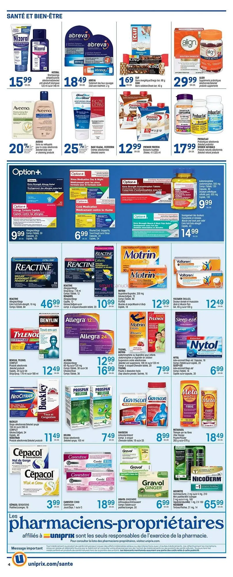 Uniprix flyer from July 31 to August 6 2025 - flyer page 6