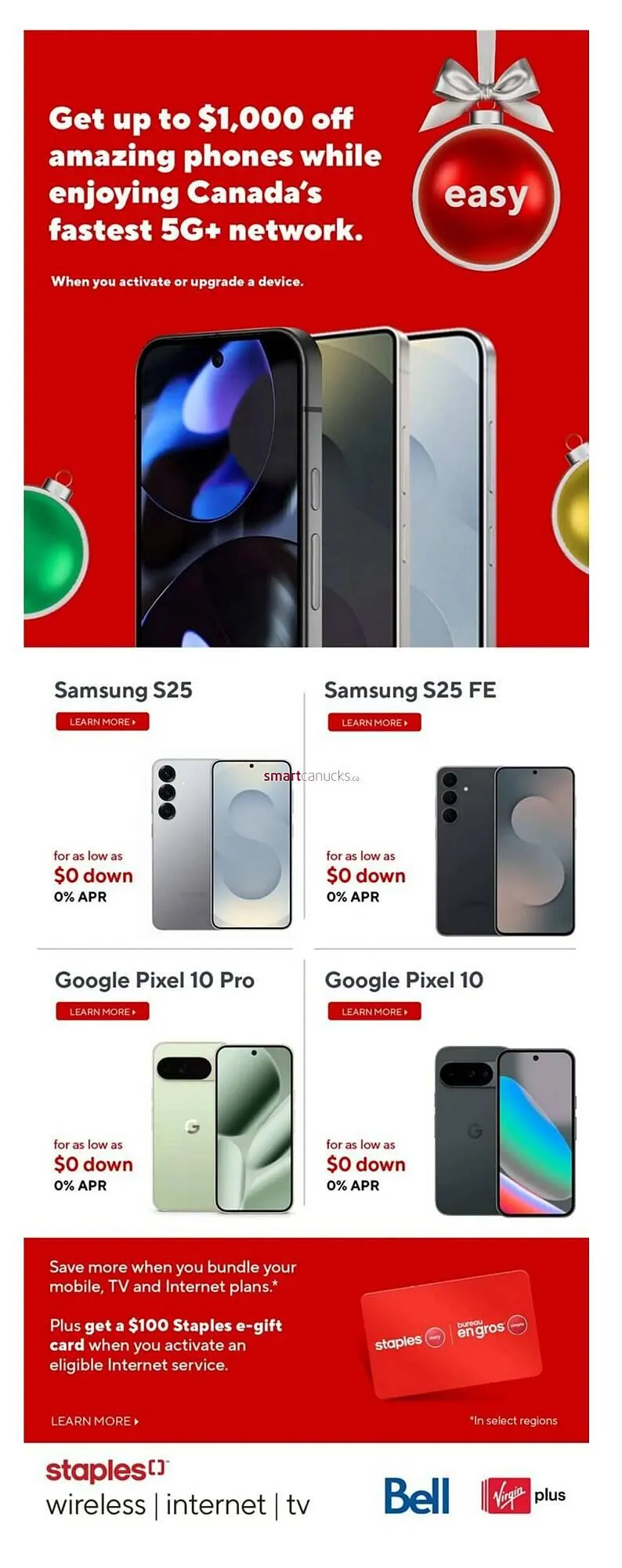 Staples flyer from December 5 to December 11 2025 - flyer page 11