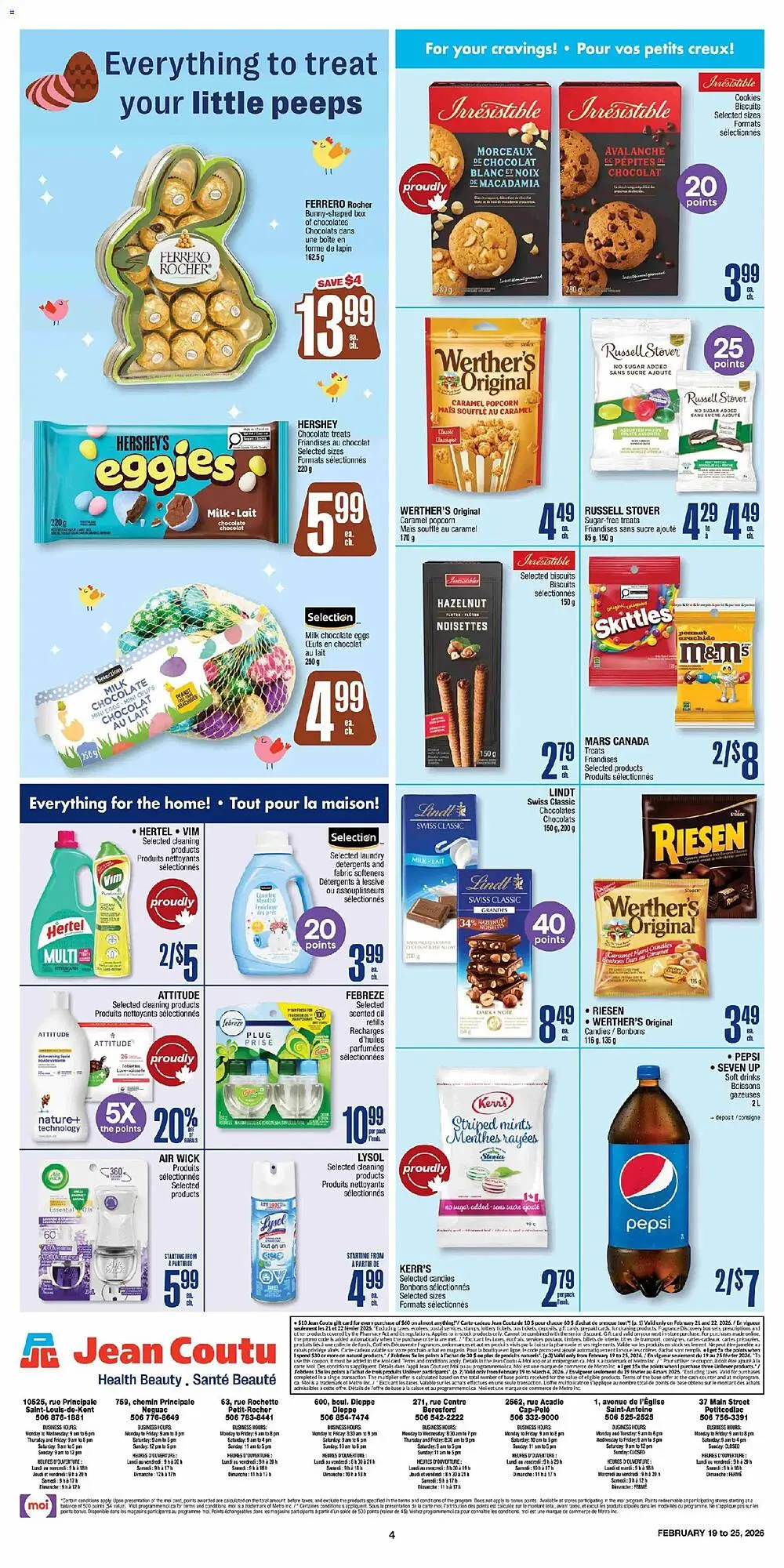 Jean Coutu flyer from February 19 to February 26 2026 - flyer page 4