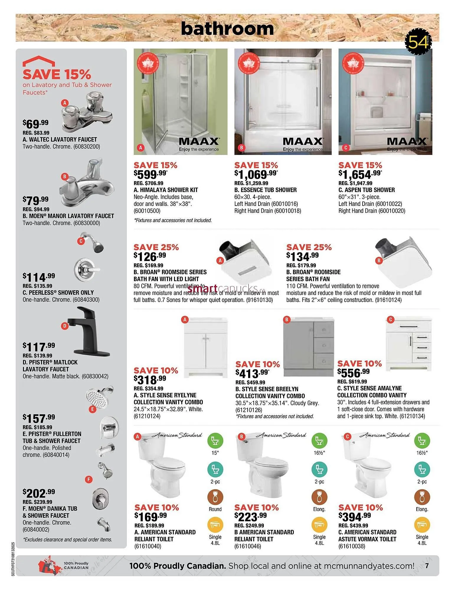 McMunn & Yates Building Supplies flyer from July 31 to August 6 2025 - flyer page 7