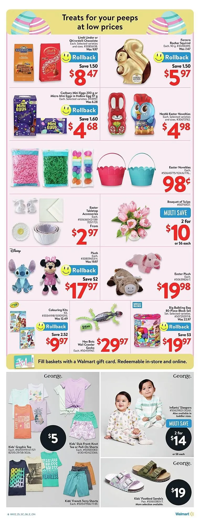 Walmart flyer from April 17 to April 23 2025 - flyer page 6