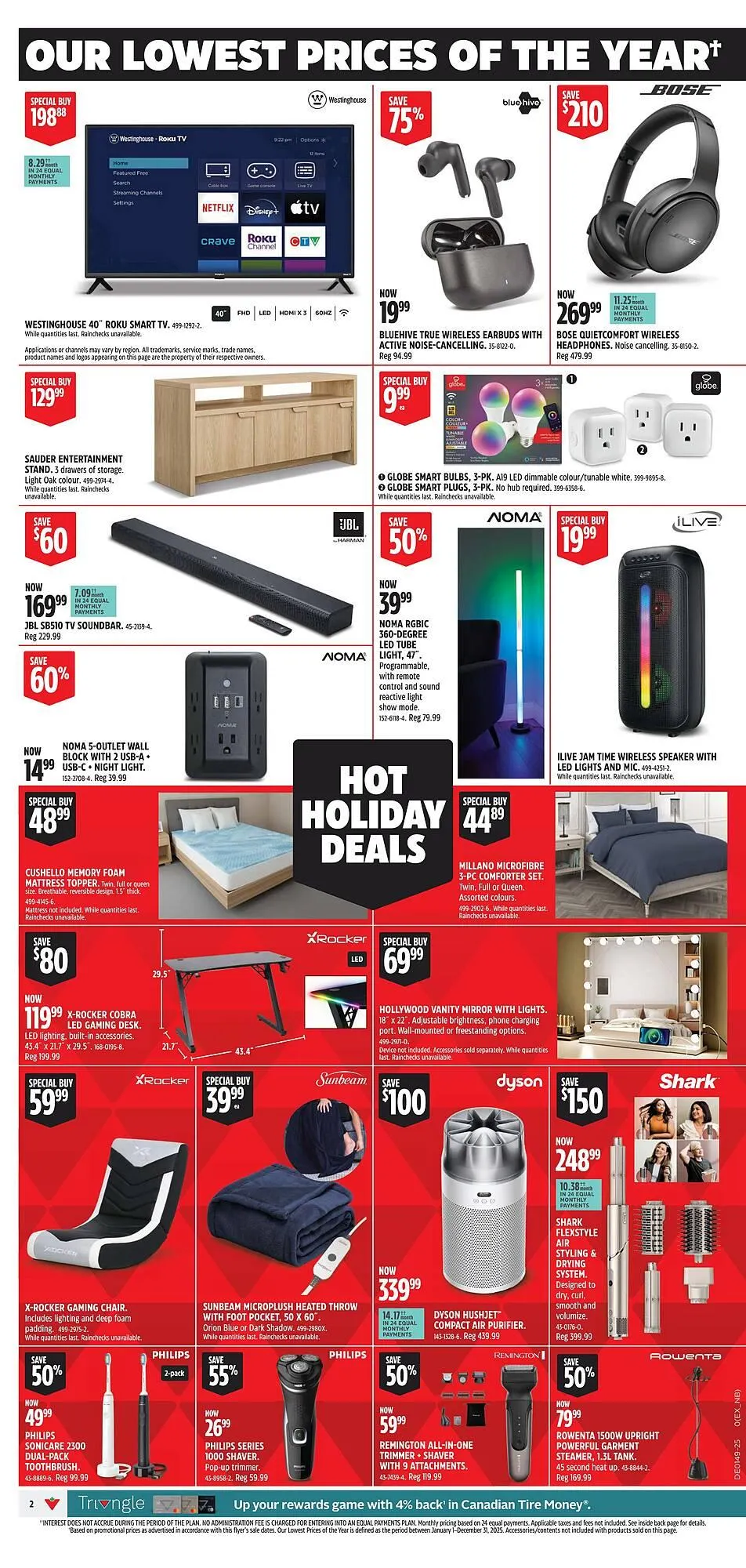 Canadian Tire flyer from November 24 to December 28 2025 - flyer page 2