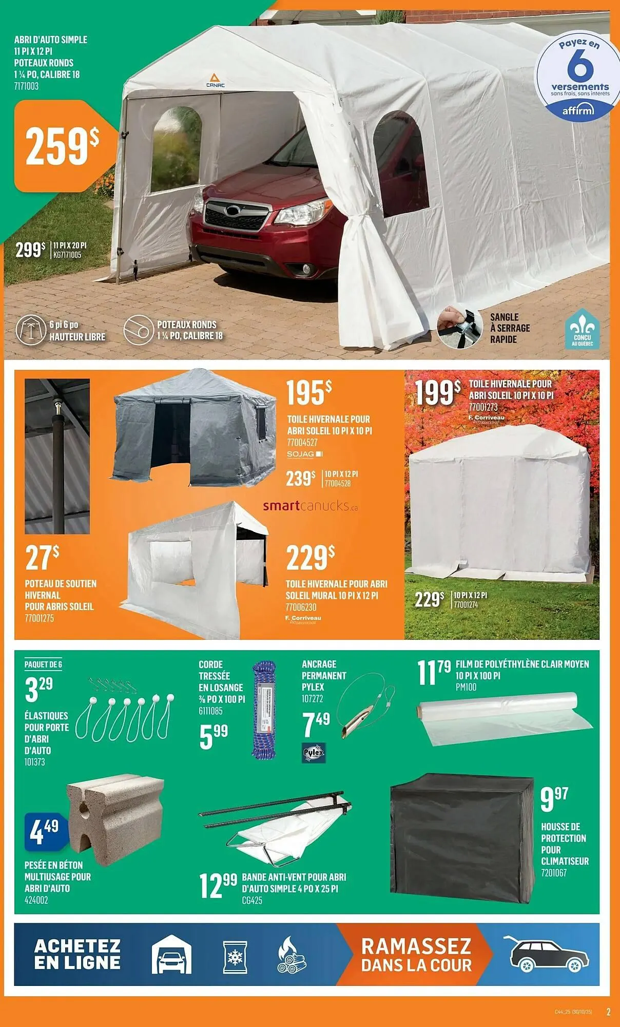 Canac flyer from October 30 to November 5 2025 - flyer page 2