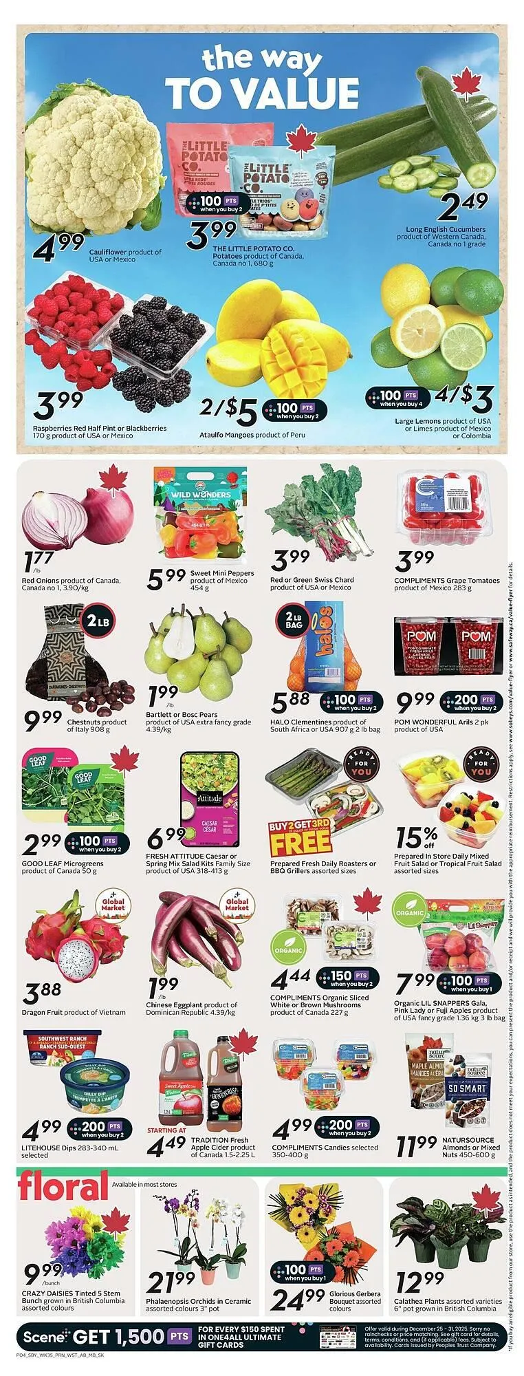Safeway flyer from December 25 to January 1 2026 - flyer page 7