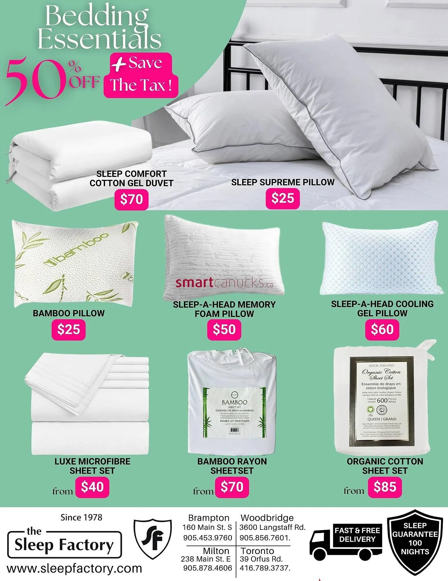 The Sleep Factory flyer from March 10 to March 16 2025 - flyer page 8