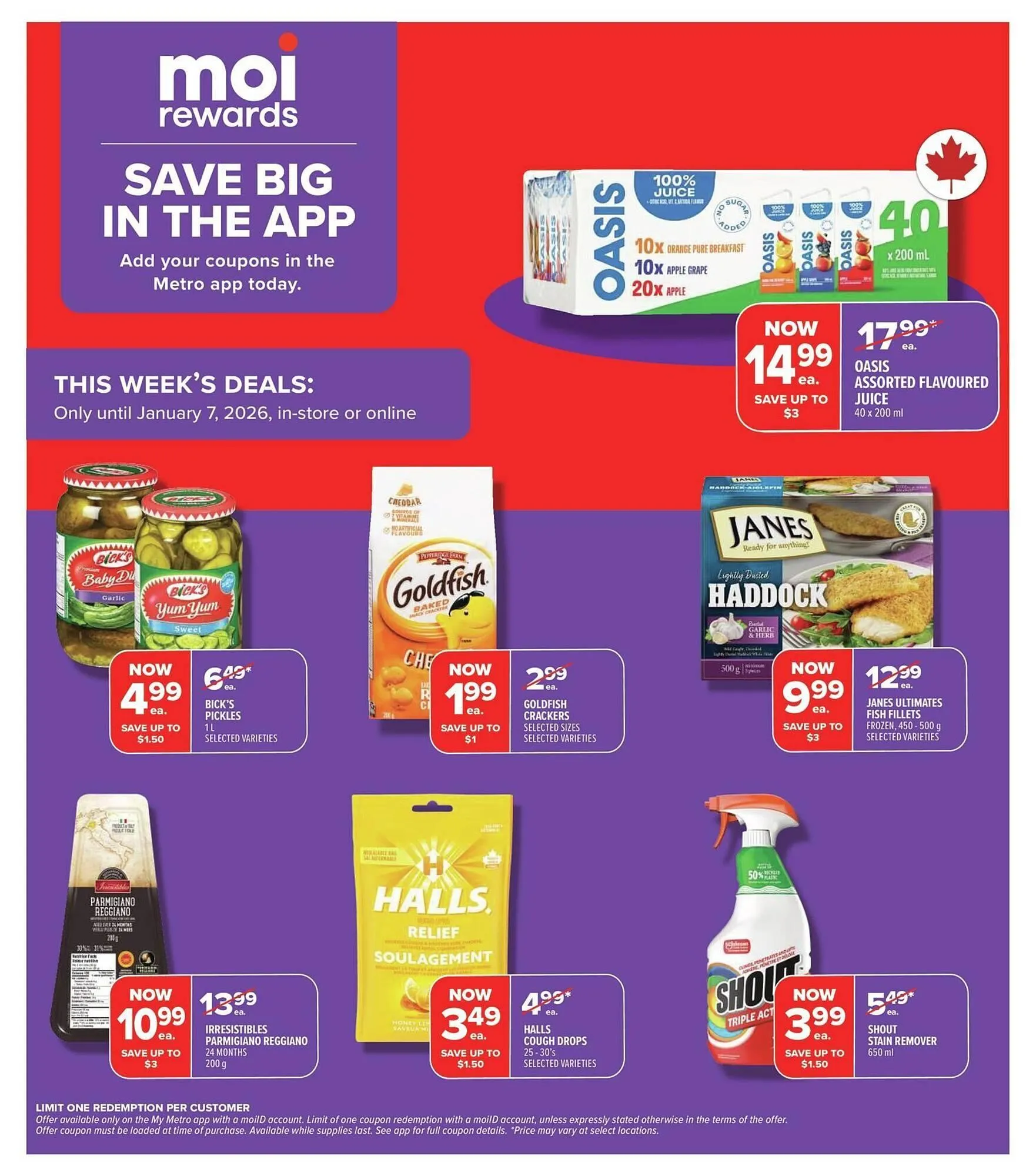 Metro flyer from January 1 to January 8 2026 - flyer page 4