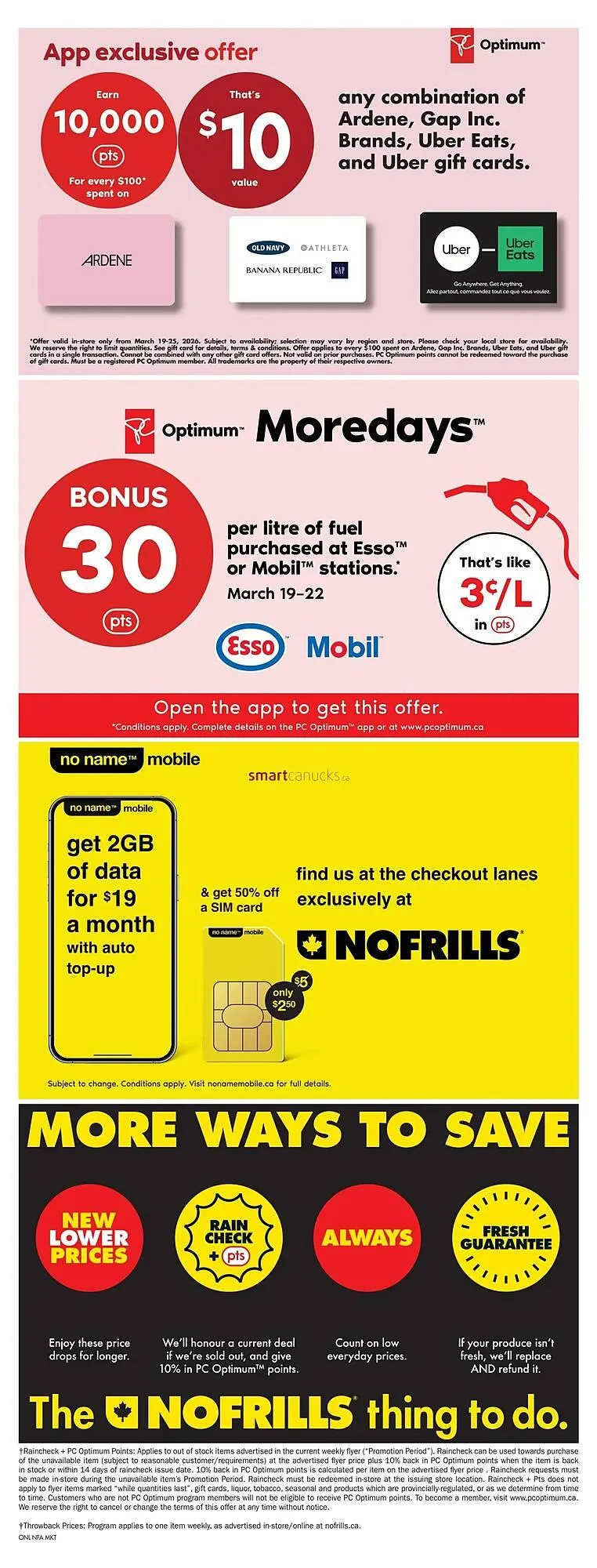 No Frills flyer from March 19 to March 25 2026 - flyer page 20