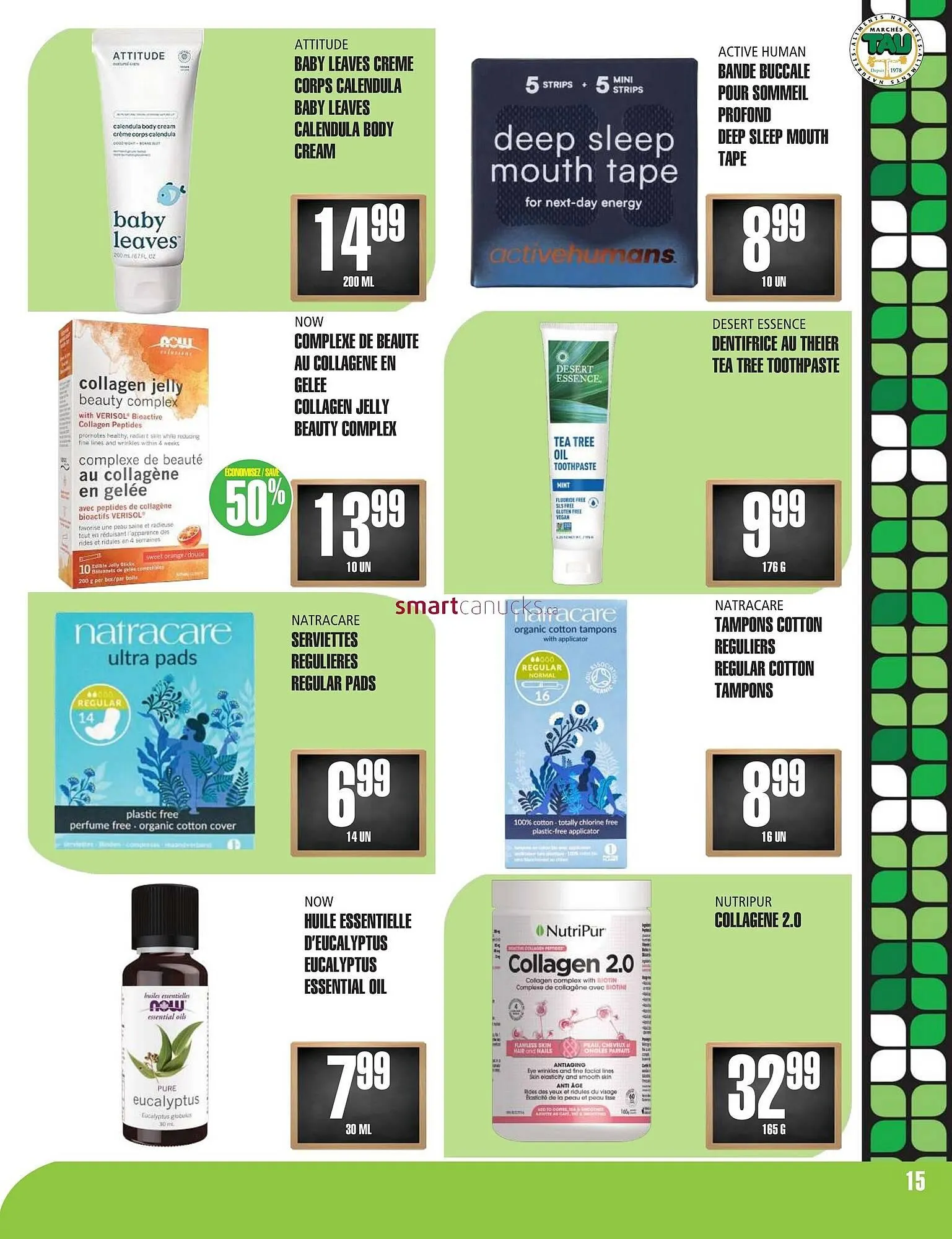 Marches Tau flyer from January 5 to February 1 2026 - flyer page 15