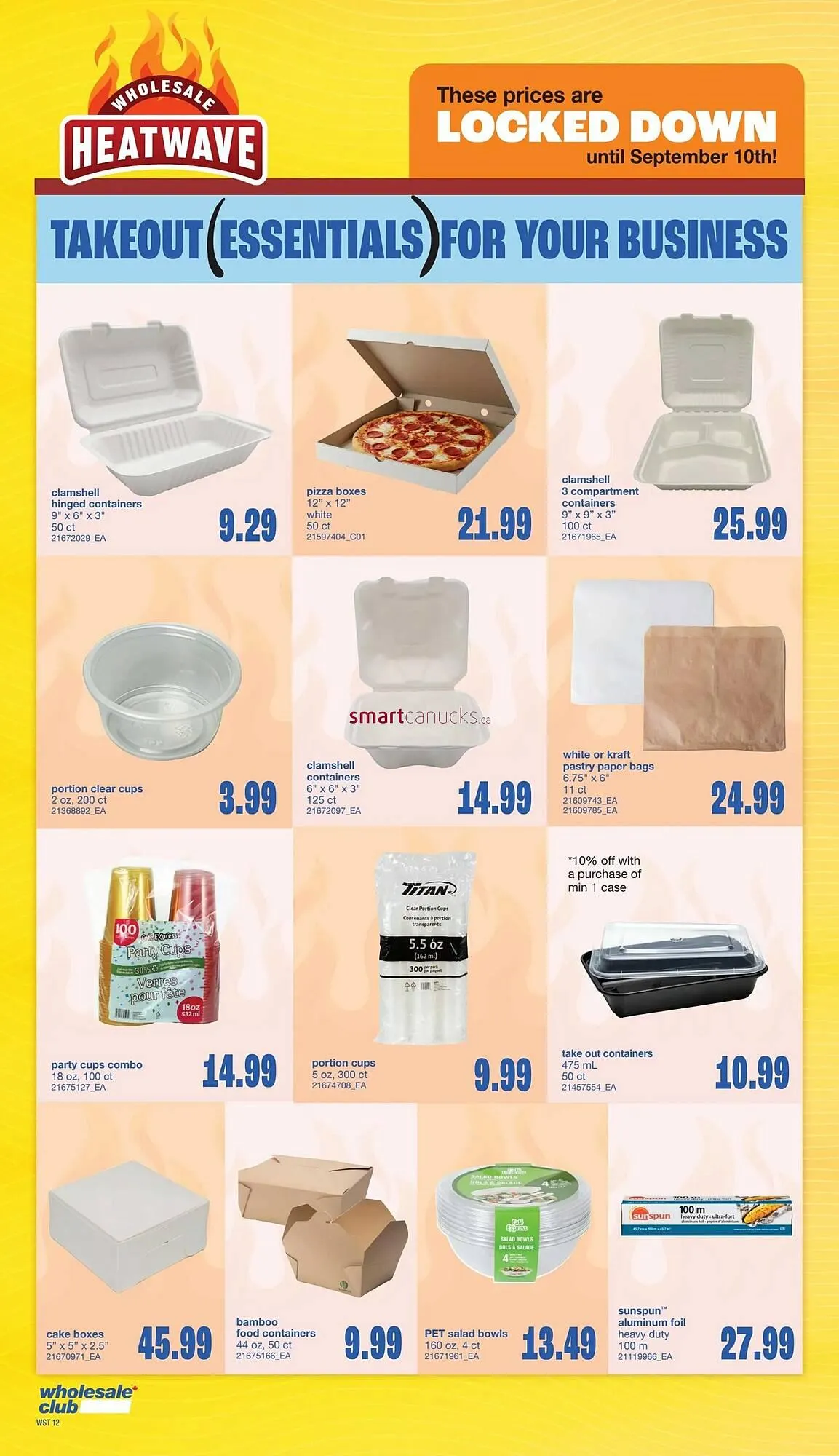 Wholesale Club flyer from July 31 to August 6 2025 - flyer page 12