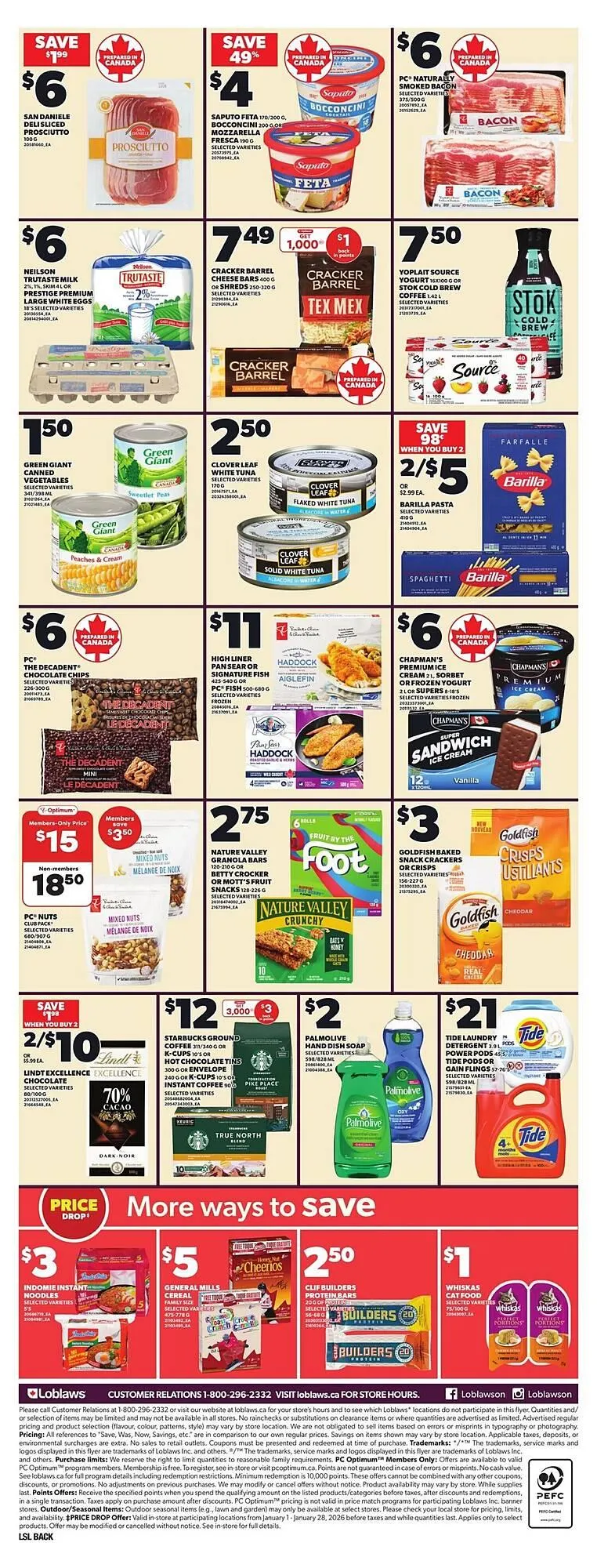 Loblaws flyer from January 22 to January 29 2026 - flyer page 4