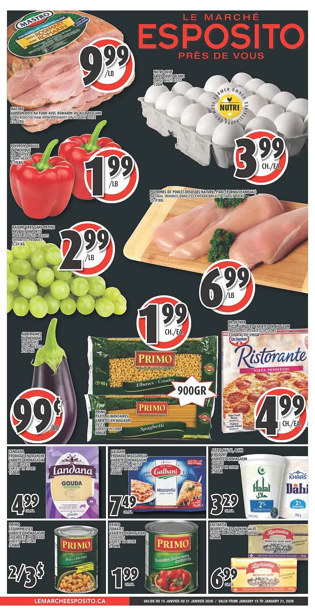 Esposito flyer from January 15 to January 21 2026 - flyer page 1