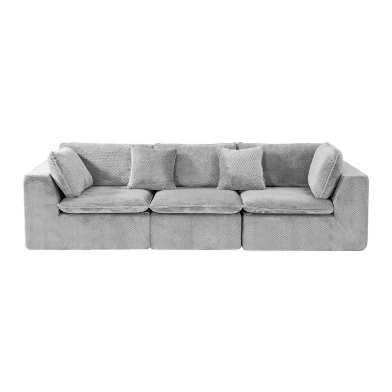 Sofa modulaire en mousse roulé et compressé Sealy - 3 mcx