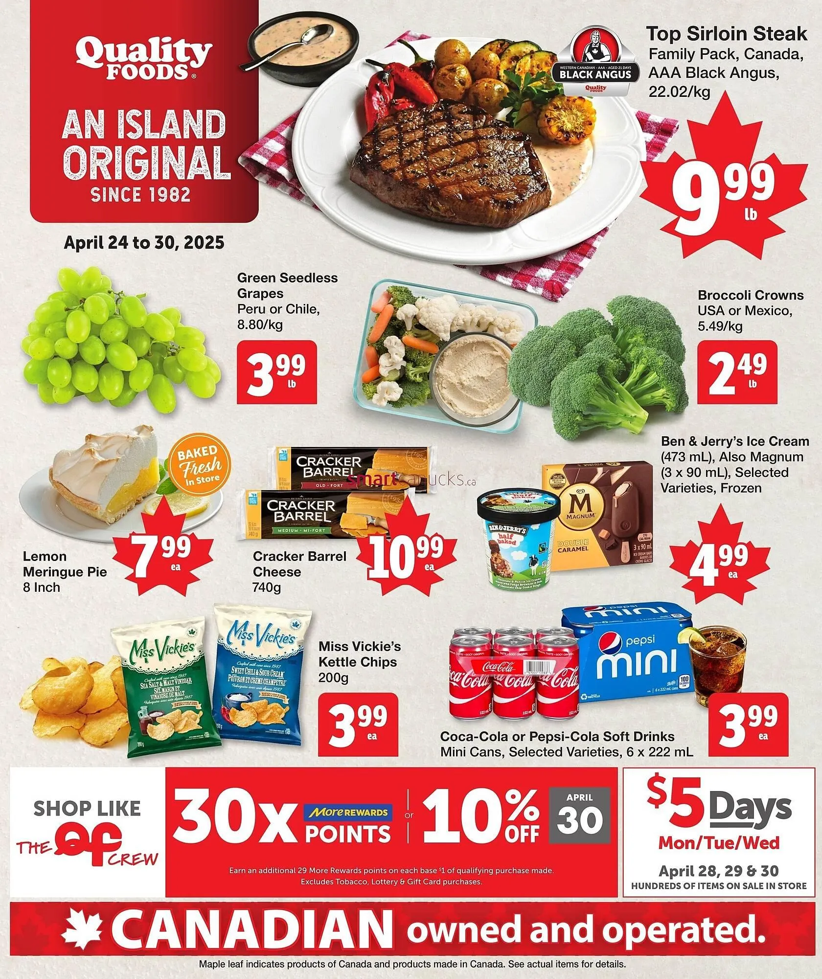 Quality Foods flyer - 1