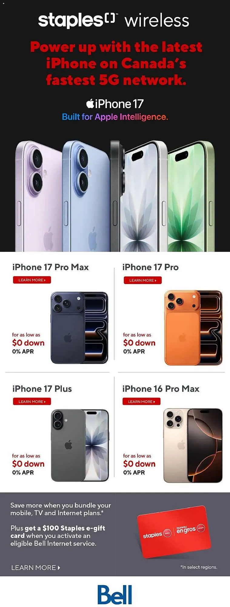 Staples flyer from March 20 to March 27 2026 - flyer page 6