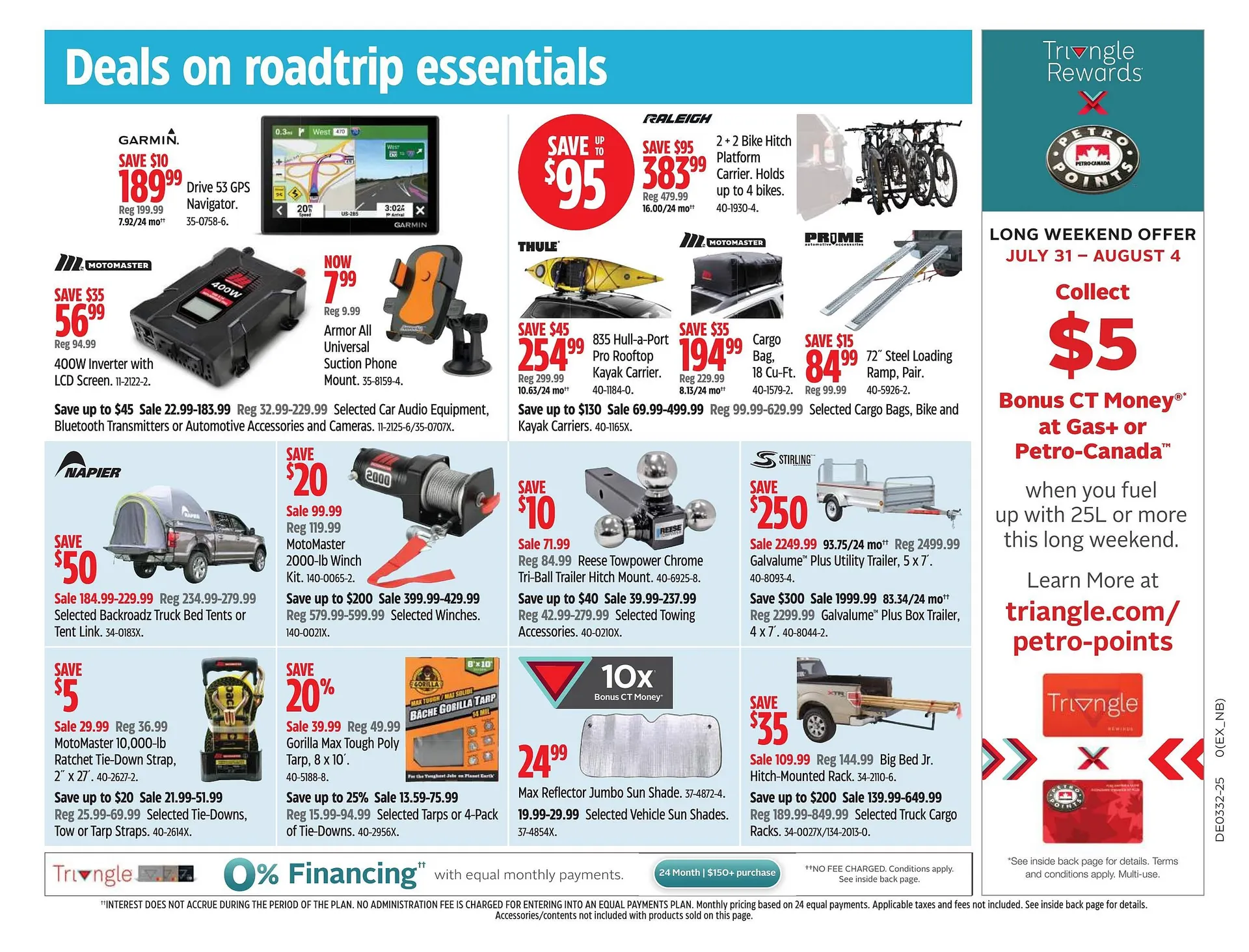 Canadian Tire flyer from July 31 to August 6 2025 - flyer page 24