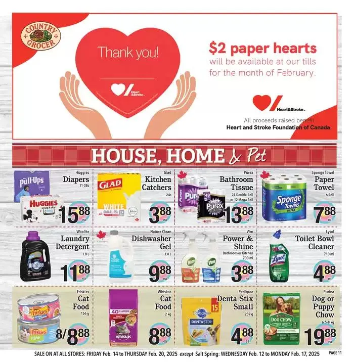 Our best bargains from February 12 to February 26 2025 - flyer page 11