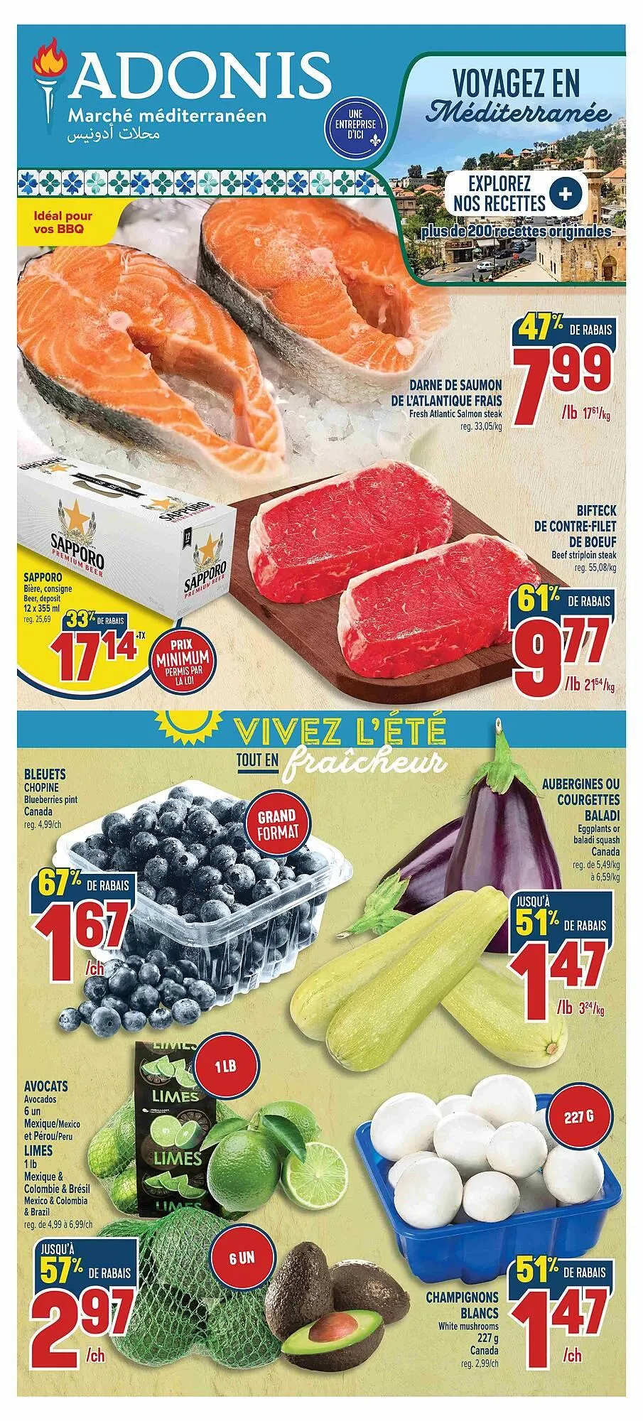 Marché Adonis flyer - 1