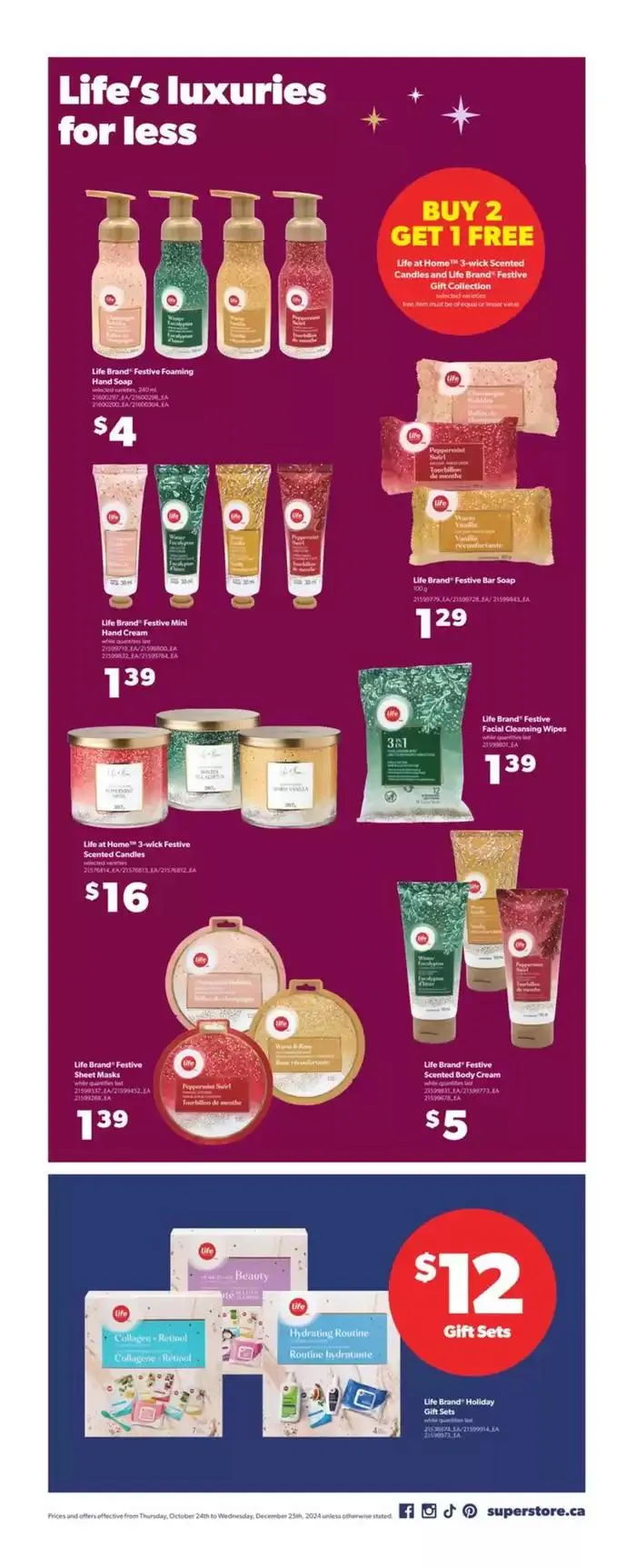 Our best offers for you from October 24 to December 25 2024 - flyer page 10