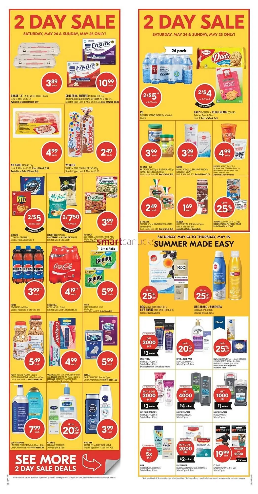 Shoppers Drug Mart flyer from May 23 to May 29 2025 - flyer page 1