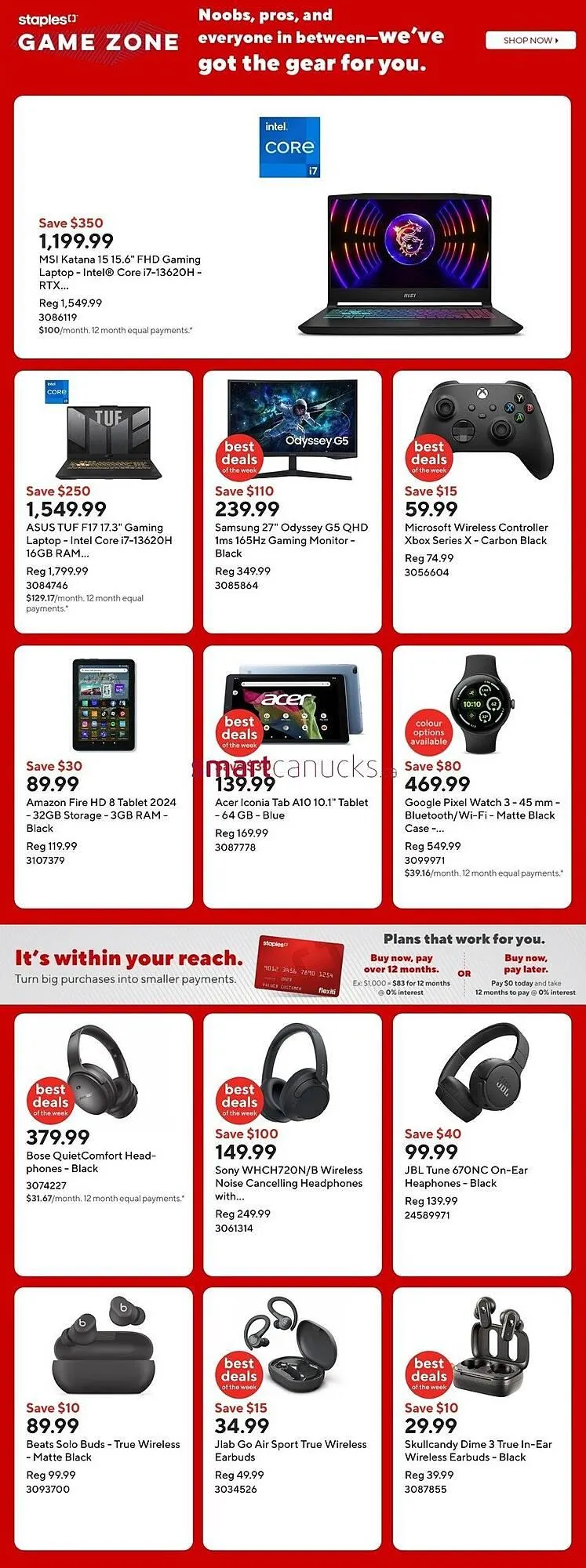 Staples flyer from May 30 to June 5 2025 - flyer page 5
