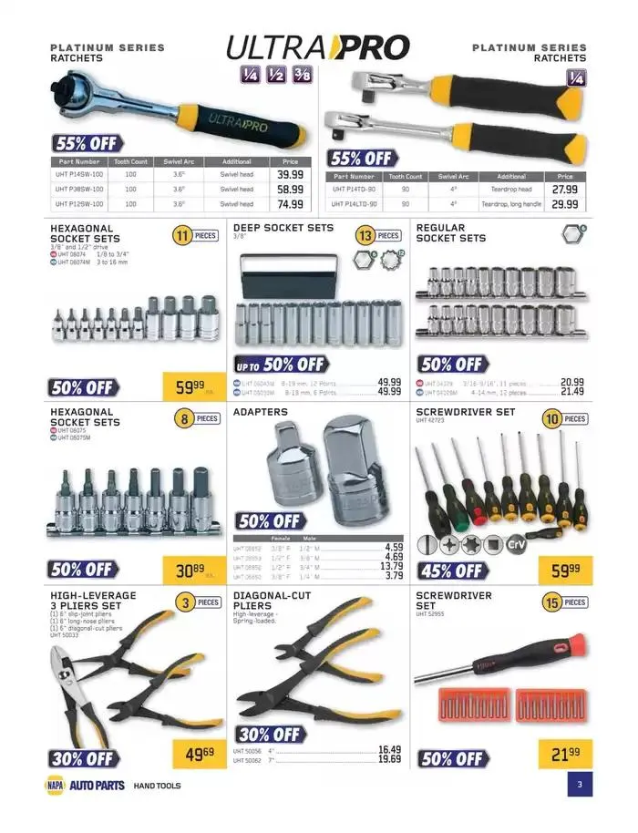 Top offers for smart savers from January 1 to March 31 2025 - flyer page 3