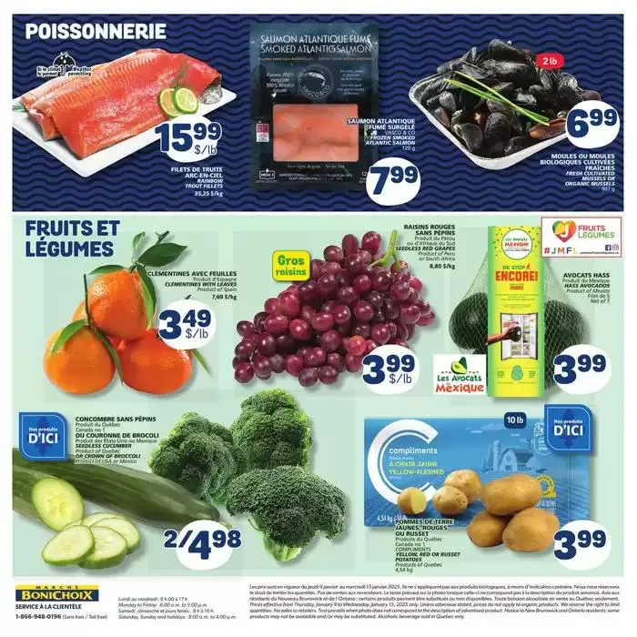 Exclusive deals for our customers from January 9 to January 15 2025 - flyer page 5