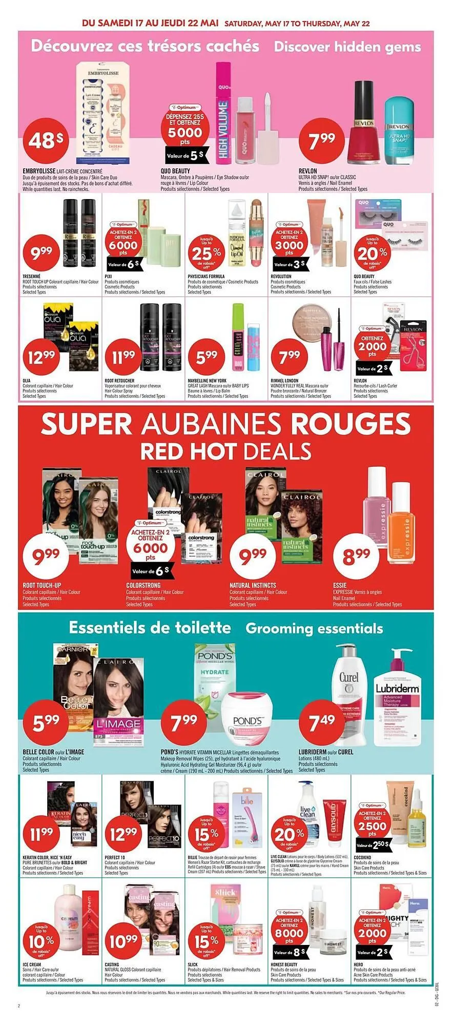 Pharmaprix flyer from May 19 to May 21 2025 - flyer page 14