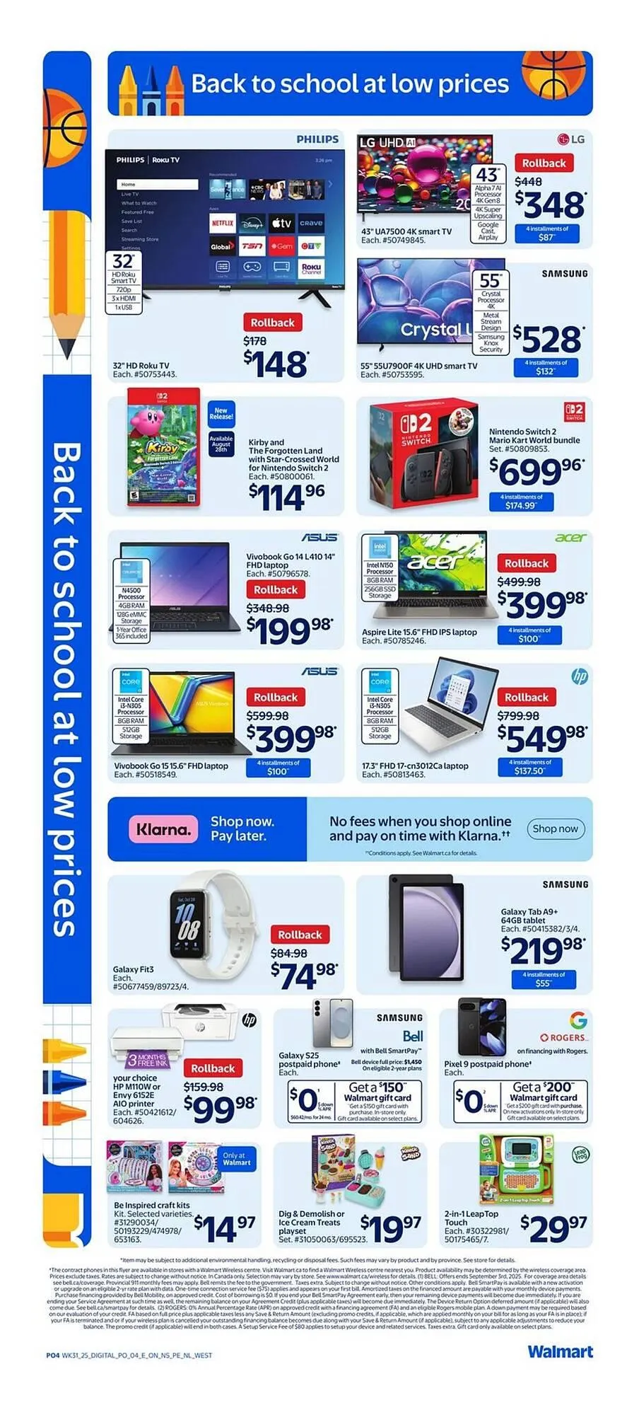 Walmart flyer from August 22 to August 28 2025 - flyer page 17